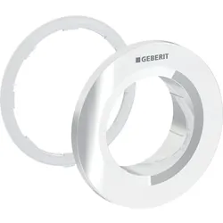 Geberit Ersatzteile Rosette für Typ 01 Fernbetätigung, rund, Unterputz-Drücker: chrom, 242961211 242961211