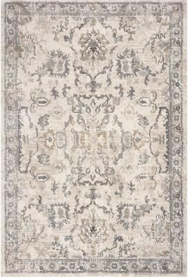 Domani Portland Sky Blue Boho Distressed Area Rug