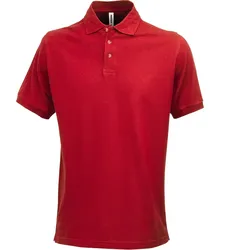 Polo-Shirt "1724 PIQ" - S - Rot