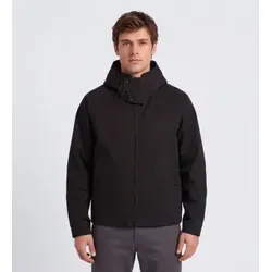 Ten c für Herren. 26WTCUC04116 Schwarzer Anorak (52), Lässig, Polyester