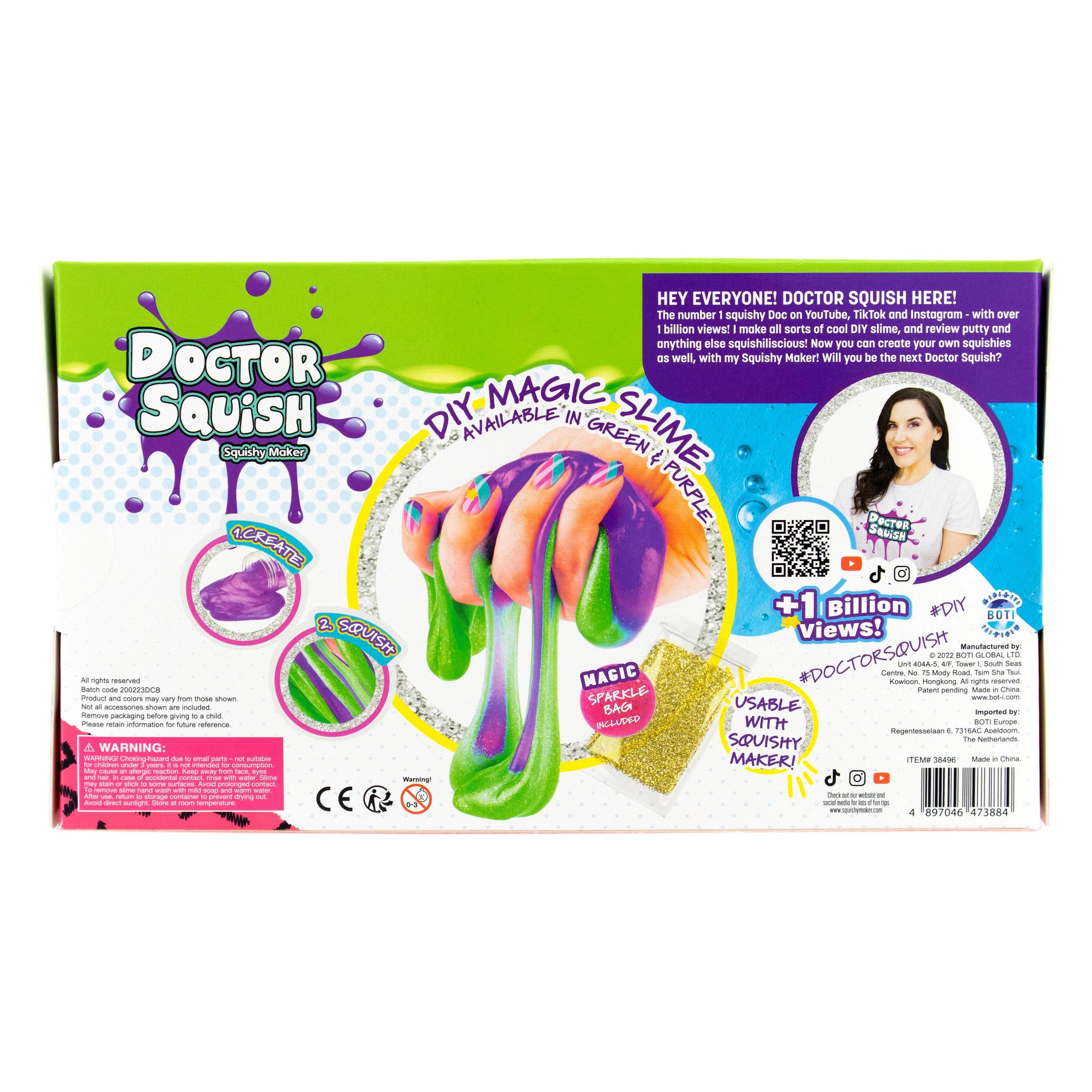 Boti Doctor Squish Slime Value Pack - Grün und Lila, 240 Gramm (38496)