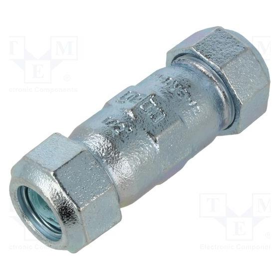 Gebo Verbinder: Spanner zweiseitig Gusseisen SPECIAL Stahlrohre (01.150.02.01)