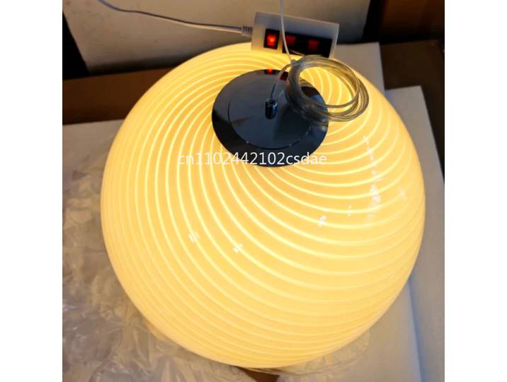 Suspension Murano Lollipop 2026 en verre coloré, design bulle créatif, 20, 30, 40 cm, pour restaurant, salon, chambre à coucher, chambre d'enfant
