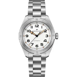 Hamilton Khaki Field Expedition Auto  41mm H70315110 - texturiert,weiß,silber - 41mm