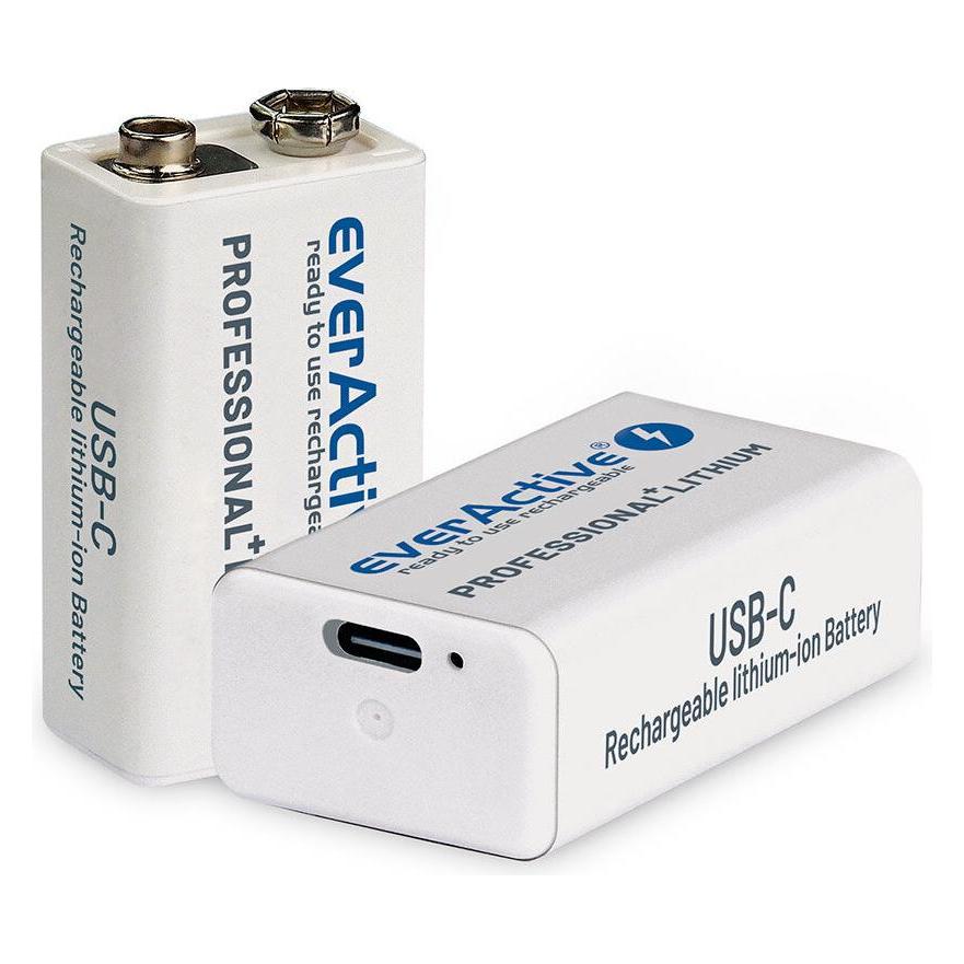 Everactive EVHR22-550C (1 Stk., 9V Block, 550 mAh) (EVHR22-550C)