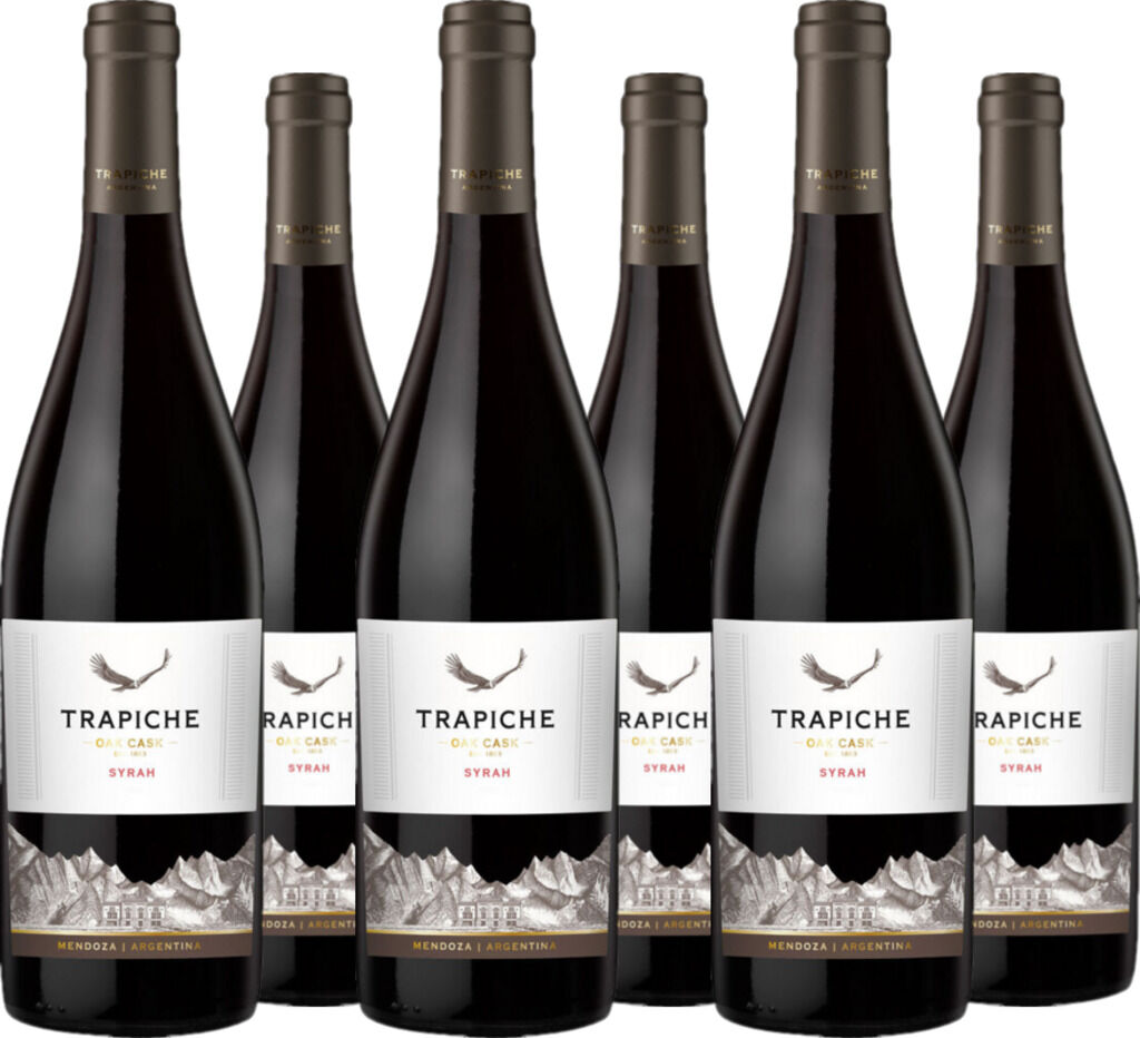 6er Vorteilspaket Trapiche Oak Cask Syrah 2025 Bodegas Trapiche