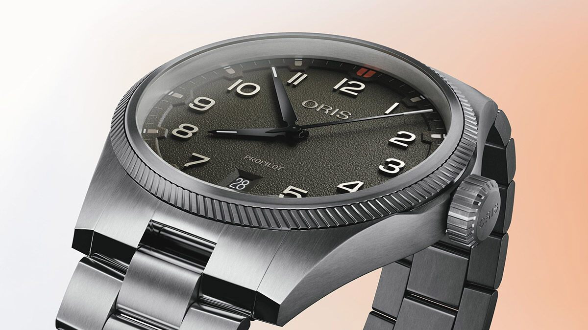 Oris ProPilot Date Moss 01 733 7805 4167-07 8 20 04LC