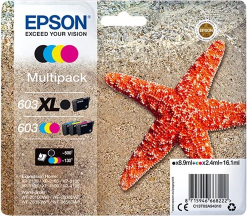 Epson 603XL/603 C13T03A94020