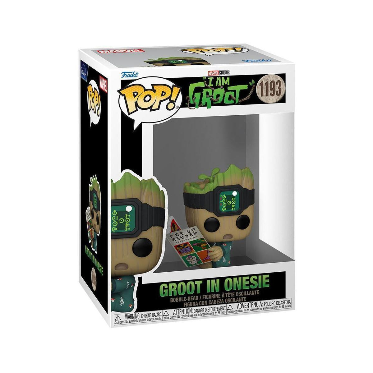 Funko Pop! Vinyl figuur Marvel I Am Groot - Groot in pyjama 1193