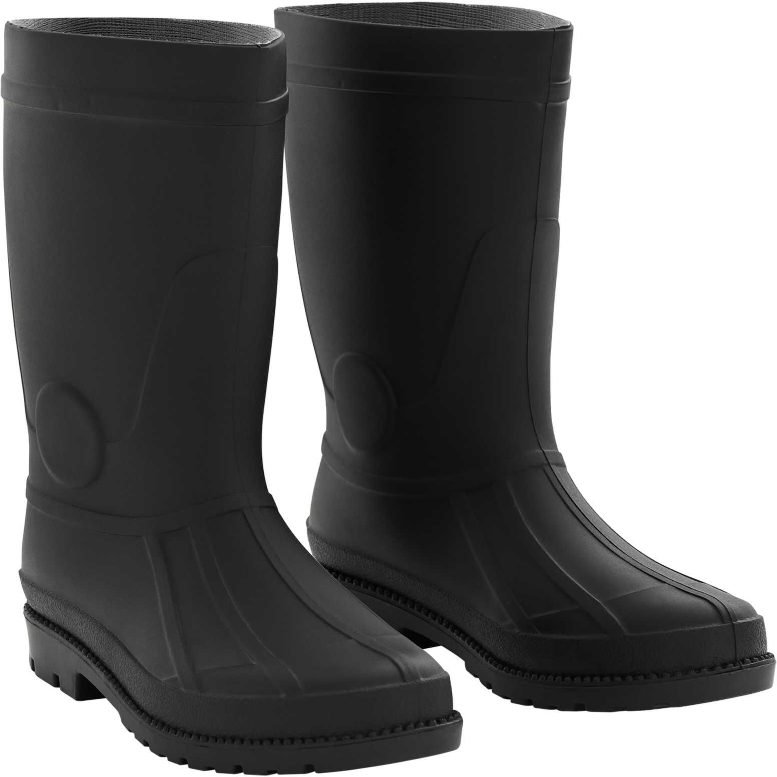 vidaXL Bottes de Pluie PVC Taille 42 Noir