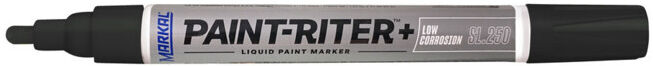 MARKAL Paint-Riter+ Marqueur de peinture LOW CORROSION SL250 noir (31200629)