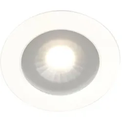 Csdk SL, Deckenleuchte, LED-Mini-Downlight 1202 12V weiss 3000K, 300lm, Abstrahlwinkel 70°, 4,3W, 12V AC/DC, IP44, hinten (300 lm)