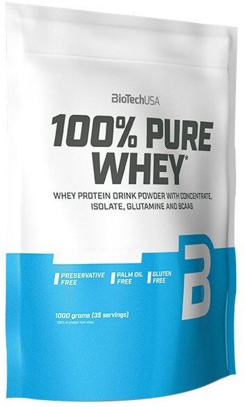 BiotechUSA 100% Pure Whey Protein 1000 gr Rice pudding