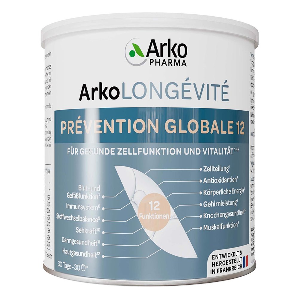 Laboratoires ARKOPHARMA SAS ArkoLONGÉVITÉ PRÉVENTION GLOBALE 12 20921185