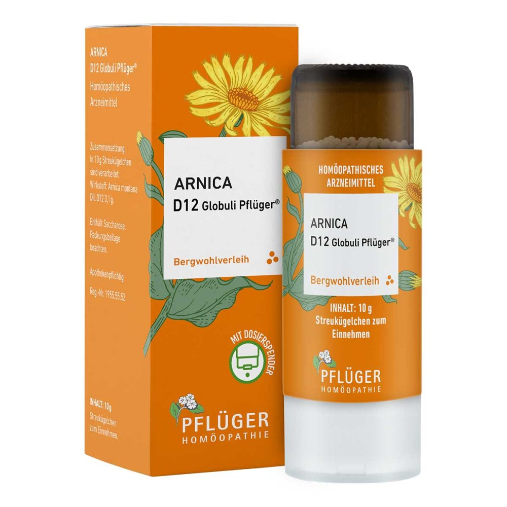 Homöopathisches Laboratorium Alexander Pflüger Gmb Arnica D12 Globuli Pflüger Dosierspender 18051593