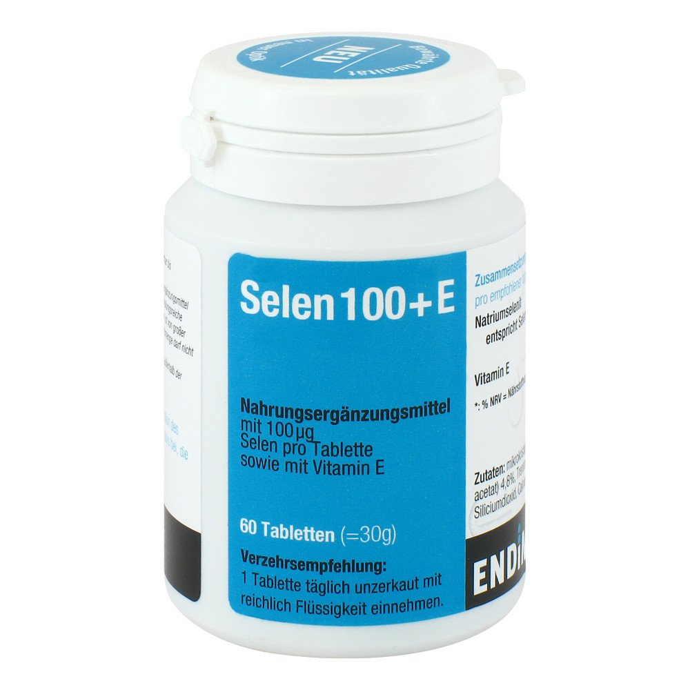 ENDIMA Vertriebsgesellschaft mbH Selen 100 + E Tabletten 08491635