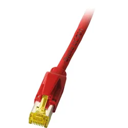 PATCH-TM31 1 RT - Patchkabel TM31 S/FTP UC900MHz, rot, 1 m
