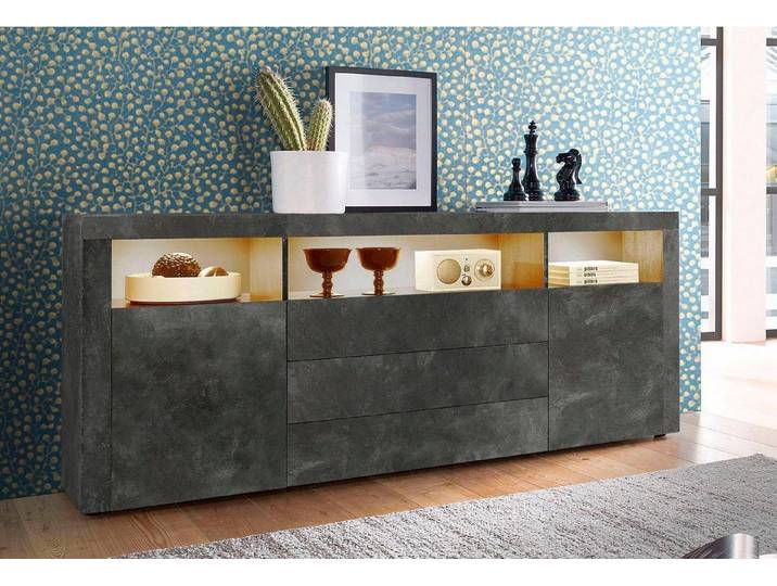borchardt Möbel Sideboard Santa Fé, Kommode 166 cm breit, Breite 166 cm