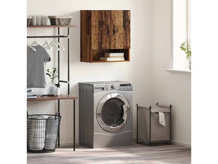 vidaXL Wandschrank 60 x 31 x 70 cm Holzwerkstoff Altholz