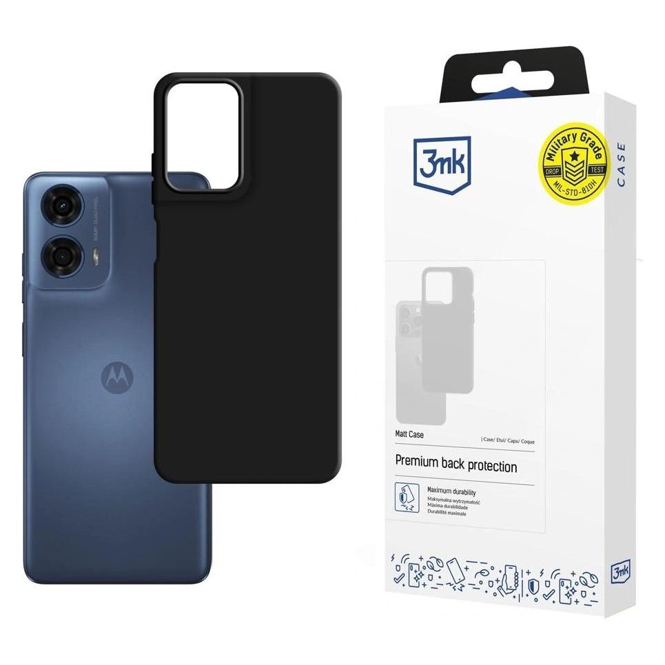 3MK Matt Case Motorola Moto G24 Power czarny/black (Motorola Moto G24 Power) (5903108562140)