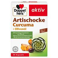 DOPPELHERZ Artischocke Curcuma+Olivenöl Kapseln 30 St