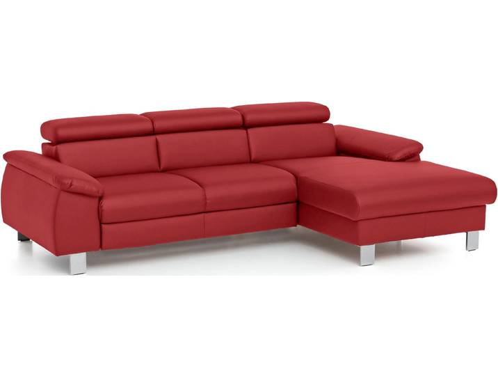 COTTA Ecksofa Komaris L-Form, B: 244 cm, mit Kopfteilverstellung, optional Schlaffunktion, Bettkasten & Licht