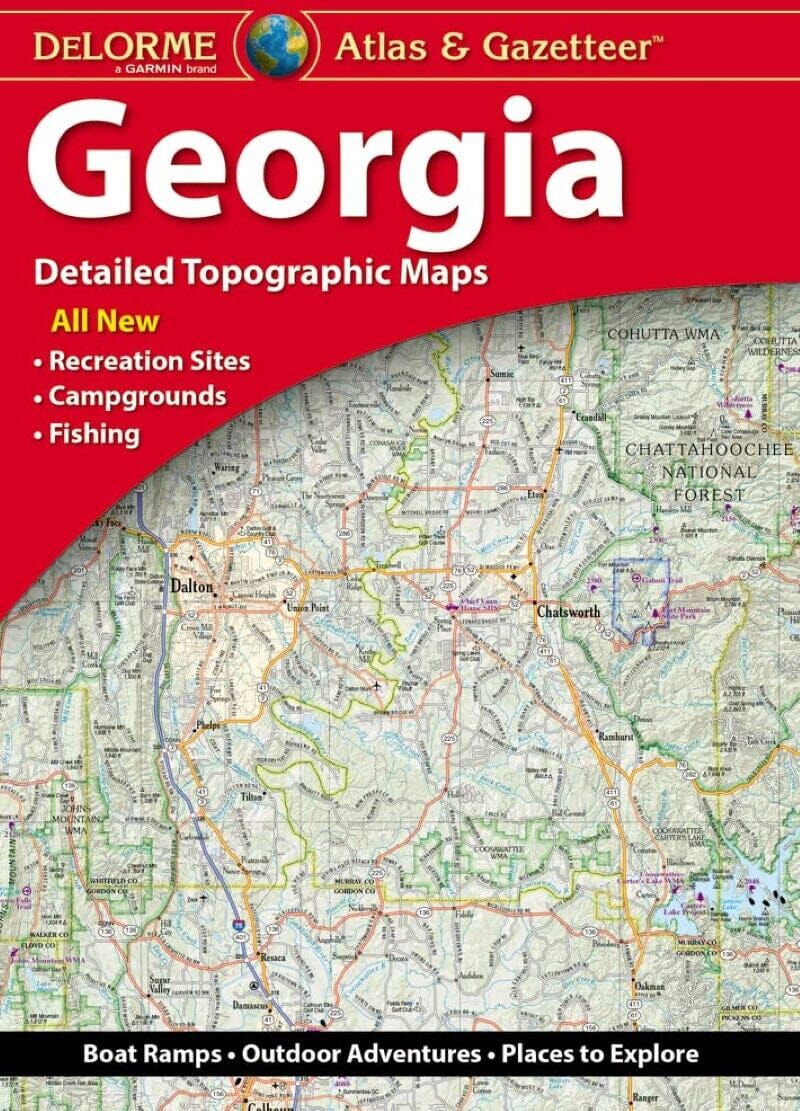 Atlas et répertoire géographique - Géorgie   DeLorme