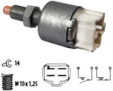 Meat & Doria Bremslichtschalter 35007 Für Gm Honda Isuzu Mitsubishi Opel Kia