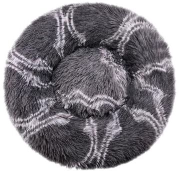 Uplift Essentials Round Plush Pet Bed For Dogs And Cats color 11 15.7in