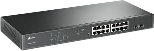 TP-Link TL-SG1218MPE 16-poorts Gigabit PoE + Easy Smart Switch met 2 SFP-slots en 192 W PoE-voeding