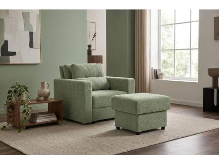 Family Meble Schlafsessel Komo Angel mit Hocker – Variante Angel 13
