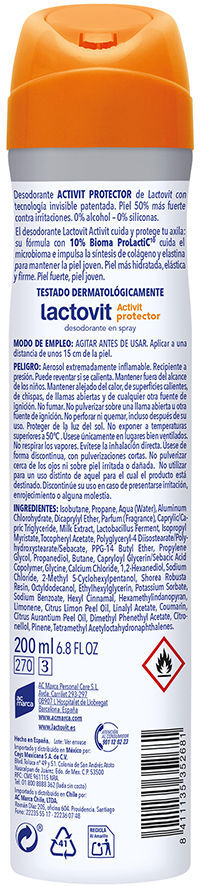 Lactovit Activit PROBIOTIC-L 0% deo vaporisateur 200 ml