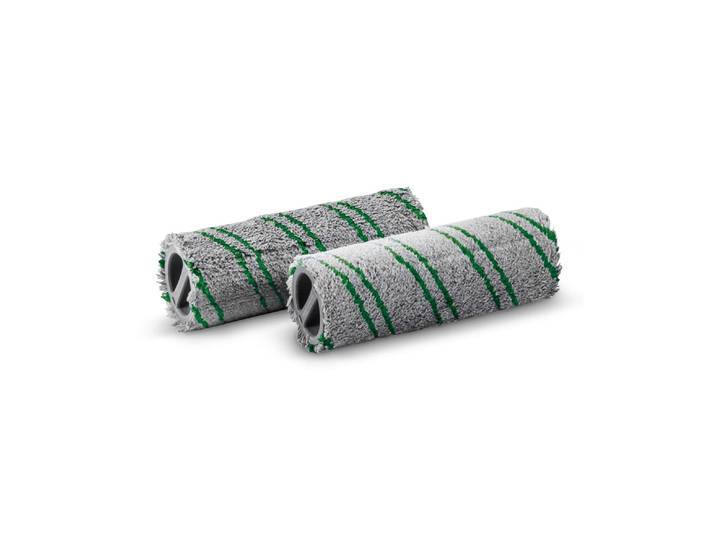 KÄRCHER PROFESSIONAL Bürstenwalze Kärcher Professional Walzenset Stein Grau , grau, Staubsaugerdüsen, Bürstenwalze