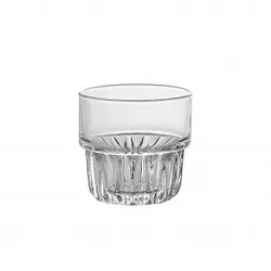 Libbey Everest Rocks Glas Cl 26,6 H 8,6 Ø Cm 8,6 Duratuff Stapelbar 12er-Pack - Onis