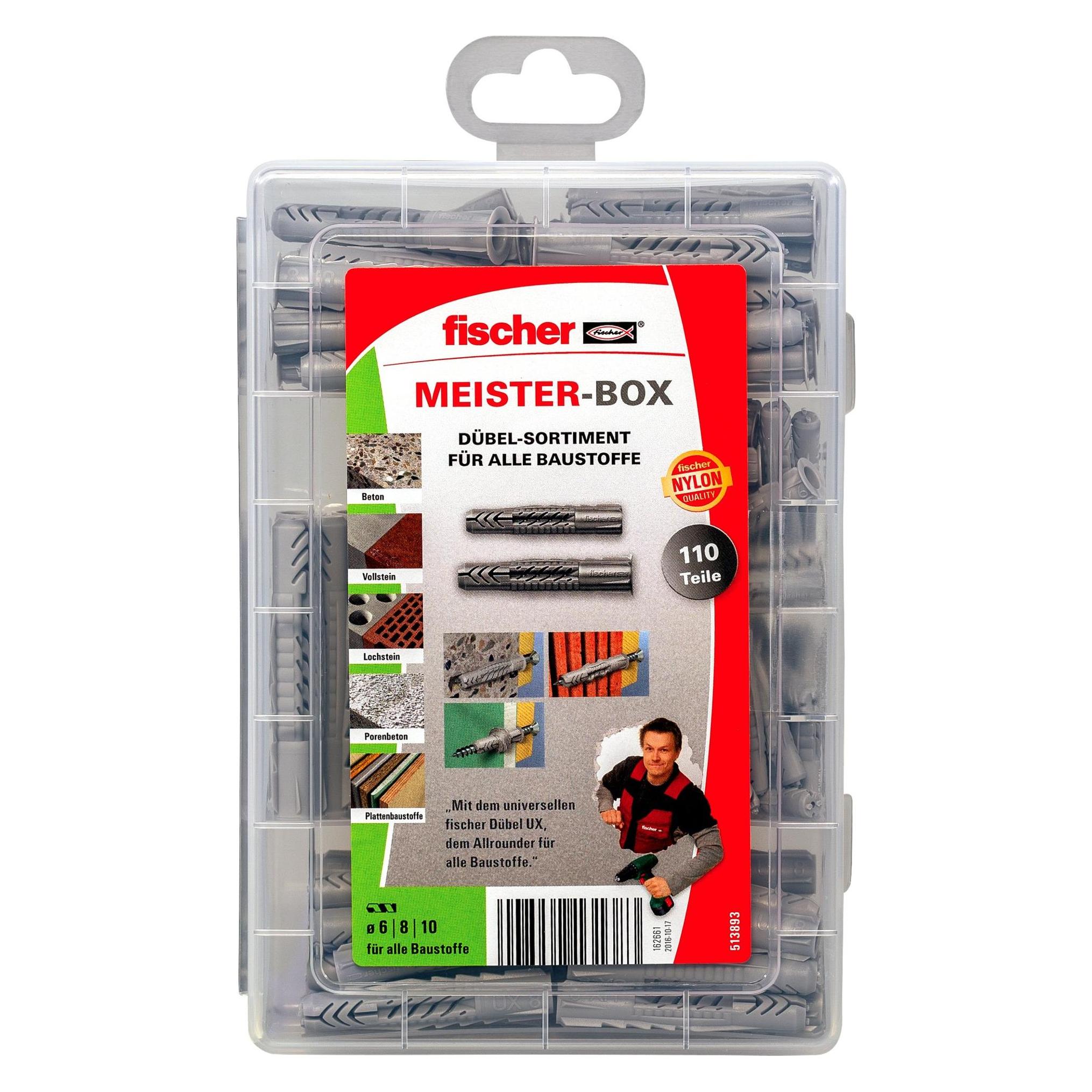 Fischer Meister-Box Universal (110 Stk.) (513893)