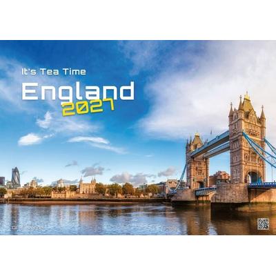 England – It’s Tea Time - 2027 - Kalender DIN A2
