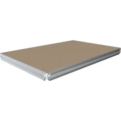 Zusatz-Fachboden Biedrax 60 x 60 cm, Verzinkt, Fachboden MDF, Fachlast 200 kg