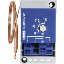 Jumo Temperaturbegrenzer UMO heatTM AT / DR Hutschienen stat (DR), Thermostat