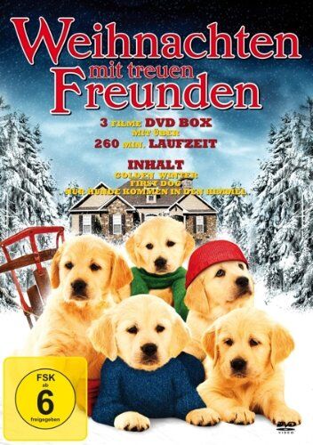 Sam Mendoti - Weihnachten mit treuen Freunden - 3 Filme DVD-Box (Golden Winter - First Dog - Nur Hunde kommen in den Himmel) - Preis vom 12.10.2026 11:37:12 h