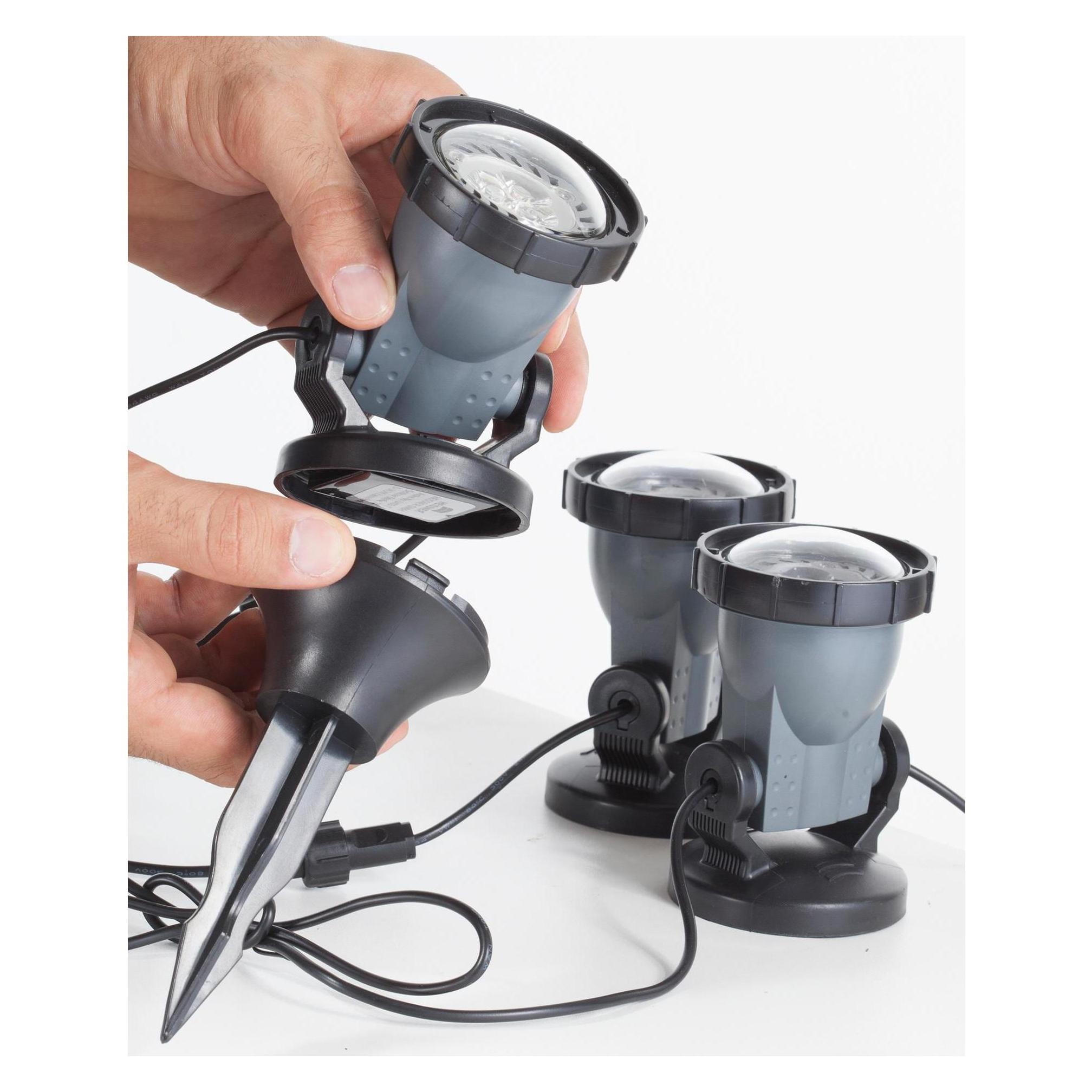 Heissner Teich- und Gartenlicht 3er-Set, 3 W (U403-T)
