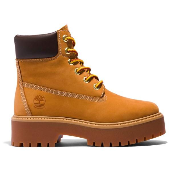 Timberland - Women's Stone Street 6 Inch Lace Up WP Boot - Freizeitstiefel EU 36 braun