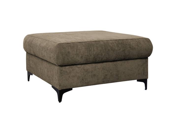 Stylife Hocker, Braun, Metall, rechteckig, 101x49x66 cm, Stoffauswahl, Wohnzimmer, Hocker, Sitzhocker