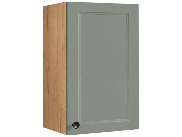 Küchenoberschrank, Braun/Grün, 45x72x35 cm, Holzwerkstoff, 2 Fächer, Hängend, nobilia