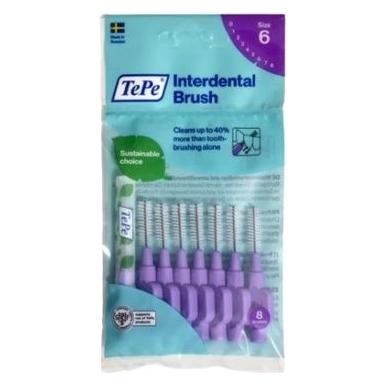 TePe Original Interdental Brushes 1.1Mm Purple 8Pcs (8x, 1.10 mm) (7317400002194)