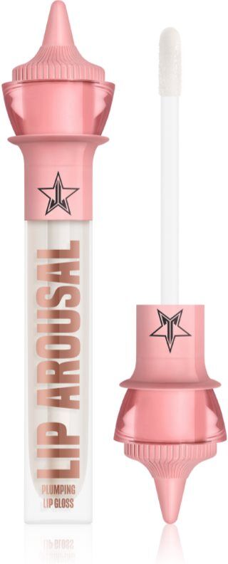 Jeffree Star Cosmetics Orgy 2 Lip Arousal Plumpin Lip Gloss lip gloss with magnifying effect shade Clear Headed 4 ml