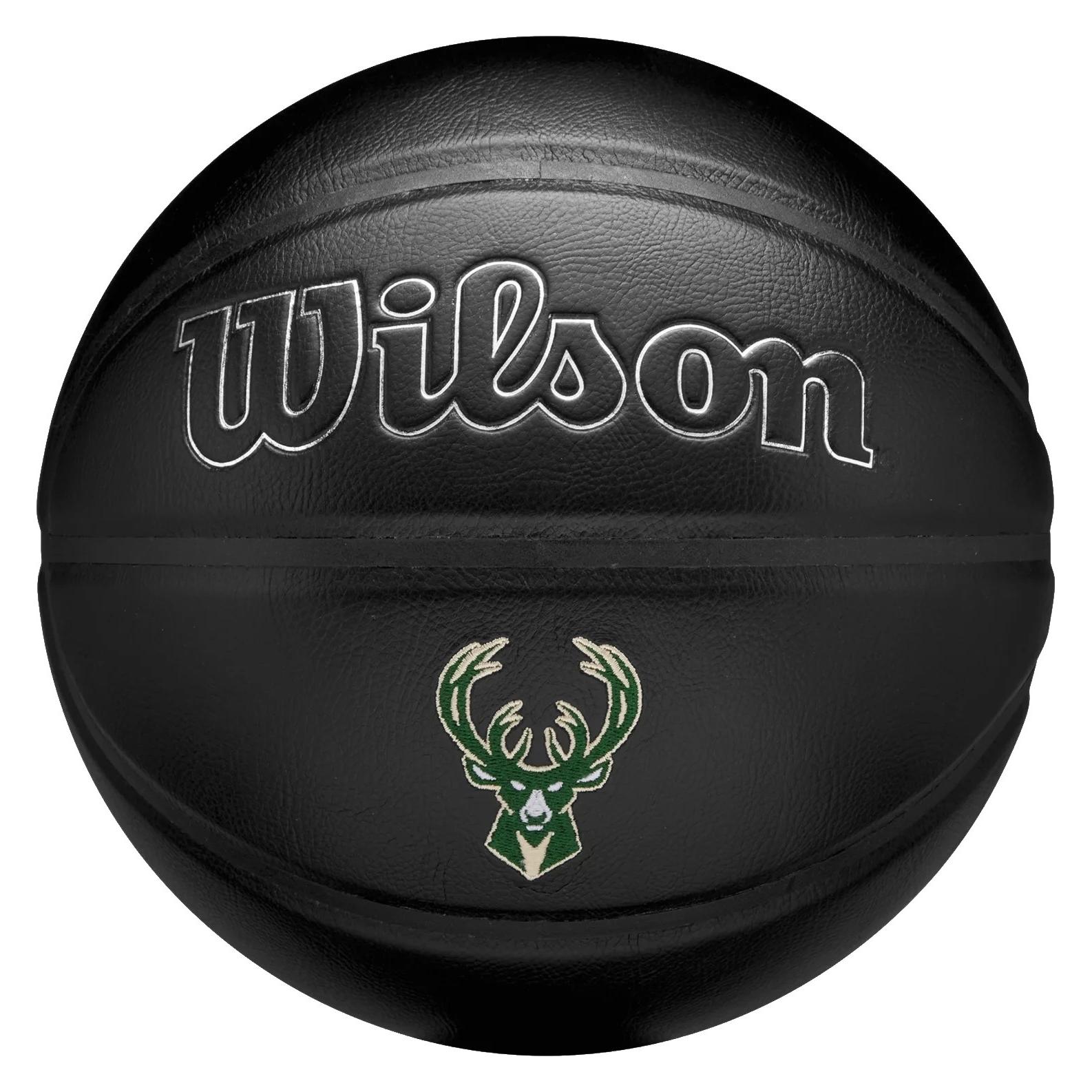 Wilson NBA-Teampremiere Milwaukee Bucks Basketball (7) (WZ4026417XB)