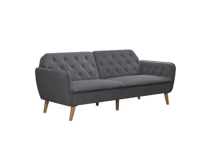 loft24 Schlafsofa Tallulah - Sofa Couch Schlafcouch Gästebett Funktionssofa, mit Relaxfunktion