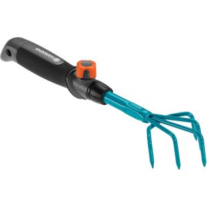 Gardena Grubber 8923-20, mit Handgriff, Combisystem Werkzeugkopf, aus Stahl, (LxB) 33x7cm