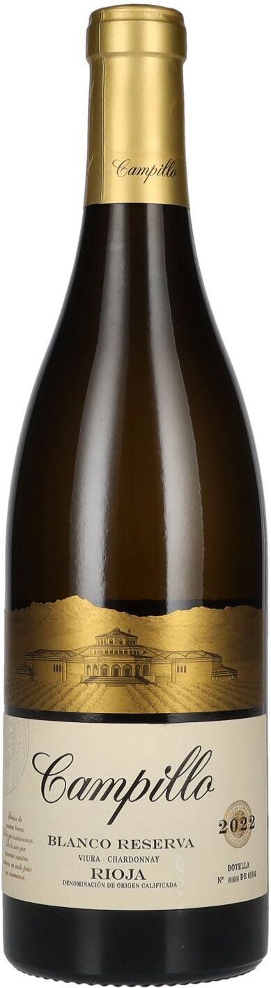 Bodegas Campillo Campillo Blanco Reserva Rioja DOC 2022 13,5% Vol. 0,75l