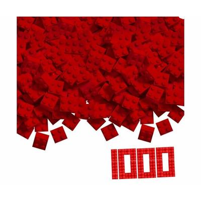 Blox 1000 rote 4er Steine lose